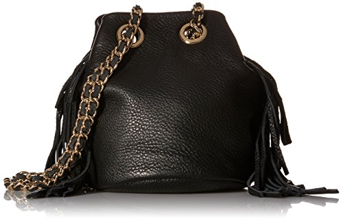 REBECCA MINKOFF Fringe Bruni 女士单肩水桶包