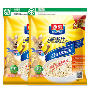 西麦 即食燕麦片1480g*2袋