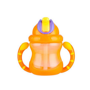 Nuby 努比 双耳防漏PP吸管杯240ml