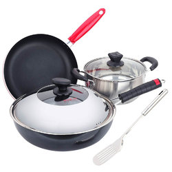 COOKER KING 炊大皇 KA45379 好家福四件套锅