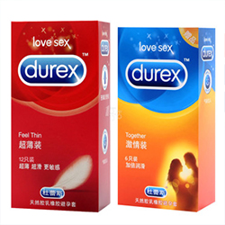1号店超市 【1号店周年庆】durex杜蕾斯 超薄装12只送激情装6只安全套*2