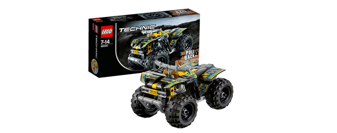 新低价！LEGO Technic Quad Bike 乐高四轮越野摩托车