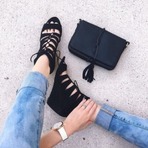 6PM.com 精选 Sam Edelman 女士绑带铆钉凉鞋热卖