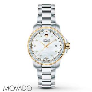 MOVADO 2600121 SERIES 800 镶钻女士腕表