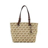 好价~Michael Kors 时尚 logo 印花仿皮托特包 $97.99（约647元）