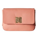 Tommy Hilfiger Clara Canvas Textured 真皮斜挎包