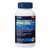 GNC Triple Strength Fish Oil 三倍强效深海鱼油60粒 2件$18（约119元）
