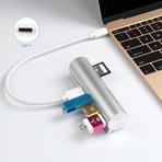UNITEK USB3.0 Type-C 转 USB3.0 3口转接器