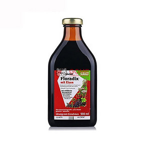 Salus 铁元 Floradix 红版营养液 500mlx4瓶
