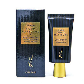 肌肤小熨斗# 韩国 AHC 24K黄金水洗面膜 30ml