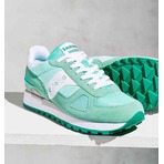Saucony女款薄荷色时尚复古潮鞋热卖