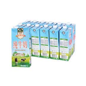 Purmilk 普密尔 部分脱脂牛奶 1L*12盒