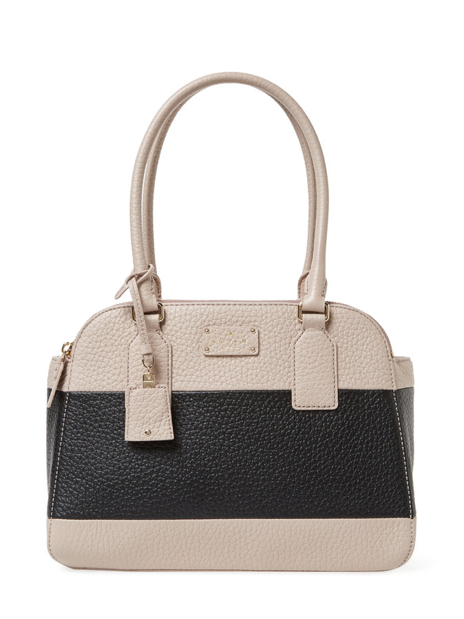 Kate Spade 凯特丝蓓 小号真皮间色手提包