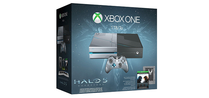 Microsoft 微软 Xbox One 1TB 《光环5》限定版套装