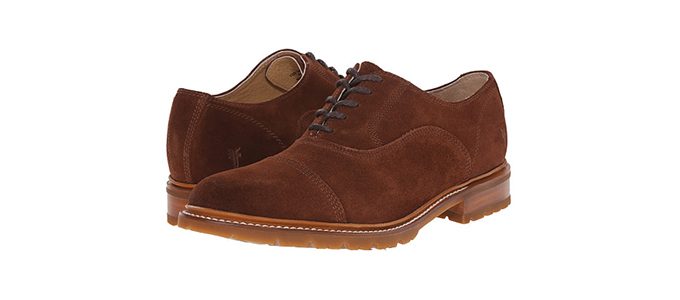 Frye James Bal Lug Oxford 男款皮鞋