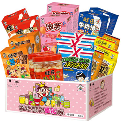 京东商城 旺旺 膨化饼干量贩装1470g