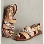 Sam Edelman Dailey 女士真皮罗马凉鞋 2色可选