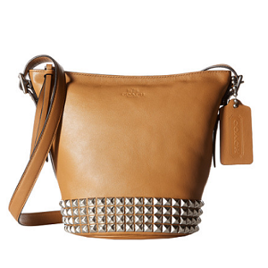 COACH Bleecker Studs Mini Duffel 蔻驰 女士单肩包