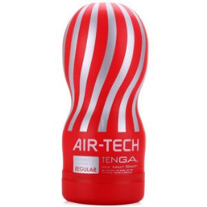 TENGA ATH-001R 男用飞机杯 情趣用品 AIR TECH 反复使用真空杯 红色   