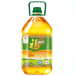 苏宁易购 福临门 AE浓香营养菜籽油4L 非转基因