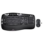 Logitech Mk550 波浪形人体工学无线键鼠套装