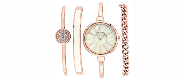 Anne Klein AK/1470 Bangle 女款时装腕表
