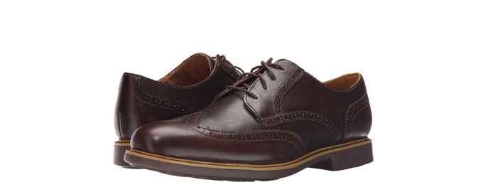 COLE HAAN Great Jones Wingtip 男士休闲皮鞋