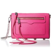 【美亚直邮】美亚直邮~Rebecca Minkoff 瑞贝卡.明可弗 Cross Body 枚红色链条斜挎包 593元