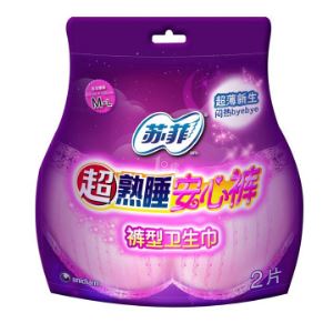 Sofy 苏菲 超熟睡安心裤 M号 2片   
