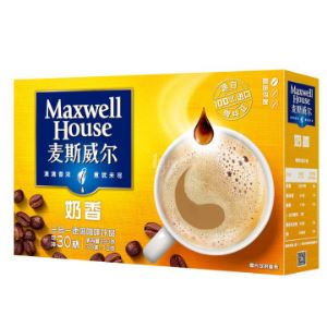麦斯威尔Maxwell House 奶香速溶咖啡 30条   