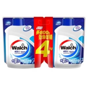 Walch 威露士 洗衣液 2kg+2kg组合装*4件+凑单品   