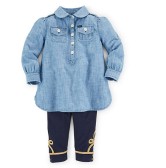 Ralph Lauren 拉夫·劳伦 女宝宝可爱套装 $20.99（约147元）