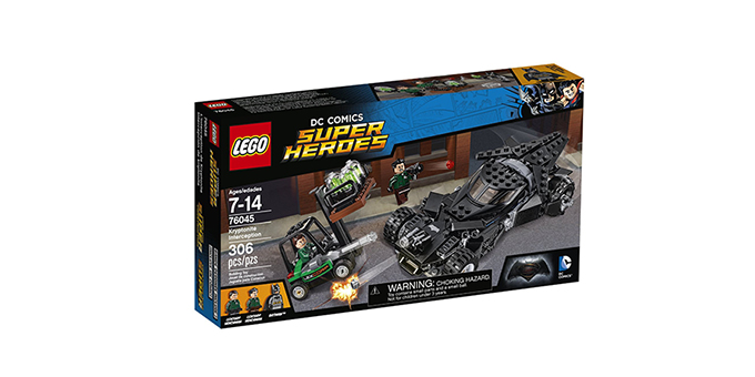 LEGO 乐高 Super Heros 超级英雄系列 克力普奈的拦截 76045