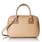 史低价！Calvin Klein Saffiano 十字纹小号挎包