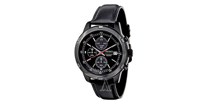 Seiko 精工男士休闲计时石英手表