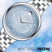 Movado 摩凡陀Trevi 系列清新女士钻表 $495（约3446元）