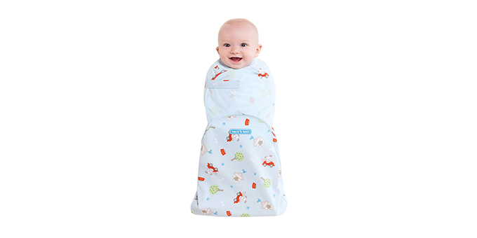 Halo Swaddlesure Adjustable 可调节全棉婴儿安全睡袋