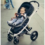 白色款史低！Britax 百代适折叠式豪华儿童推车