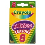 Crayola 绘儿乐荧光蜡笔8色装