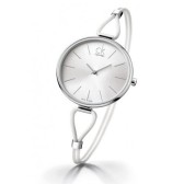 Calvin Klein Selection 简约皮绳时装女表 $74（约519元）