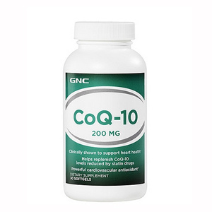 GNC：健安喜CoQ-10 辅酶软胶囊（200mg*30粒）