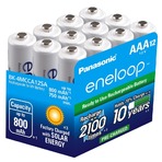 Panasonic 松下 eneloop 爱老婆 AAA 2100 Cycle 充电电池套装(12颗装)