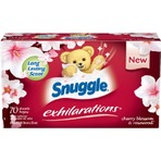 Snuggle Exhilarations 衣物柔顺烘干纸, 樱花香味, 70张