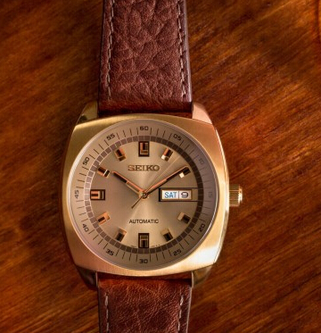 SEIKO 精工 RECRAFT系列 男款机械腕表 SNKN02