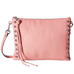 手慢无！Rebecca Minkoff Jon 女士真皮单肩包