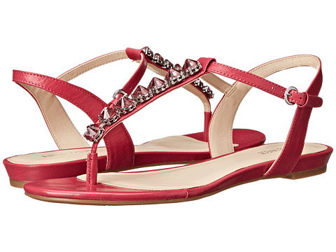 Nine West 玖熙 Oberlander 女款真皮平底凉鞋