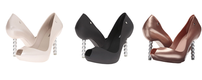 Melissa Shoes Pearl + Karl Lagerfeld 联名款 珍珠高跟鞋
