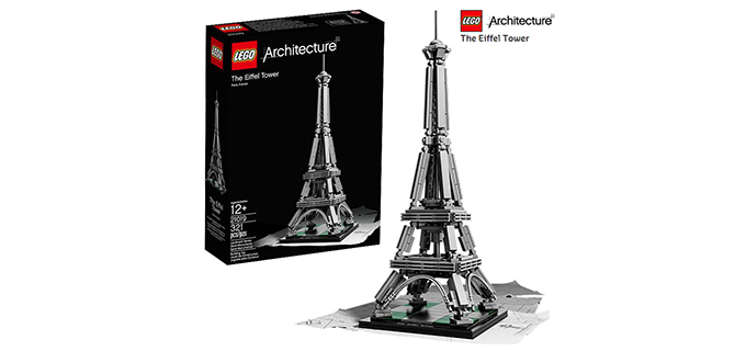 LEGO 乐高 Architecture 建筑师系列 21019 埃菲尔铁塔