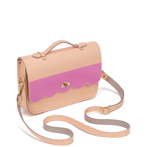 The Cambridge Satchel 女士真皮单肩云朵包