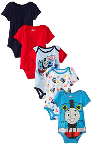 Thomas the Train Bodysuit 婴儿连体衣 5件装